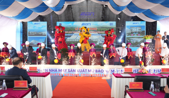 EON Industry Vietnam ground-breaking ceremony